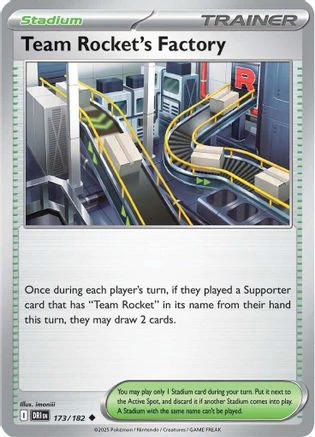 Team Rocket's Factory 173 - SV10 Destined Rivals