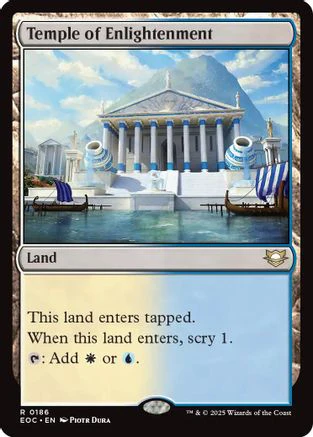 Temple of Enlightenment (EOC-186) - Commander: Edge of Eternities
