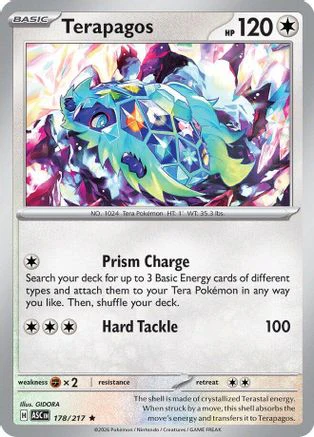 Terapagos 178 - ME Ascended Heroes Reverse Holofoil