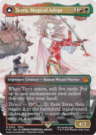 Terra, Magical Adept (Borderless) (FIN-323) - FINAL FANTASY