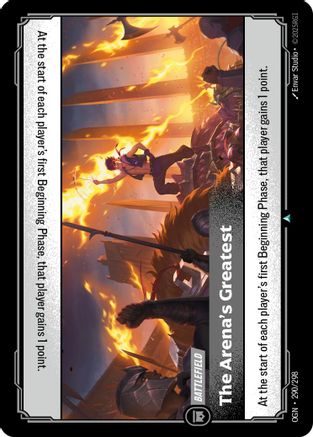 The Arena's Greatest (290/298) - Origins Foil