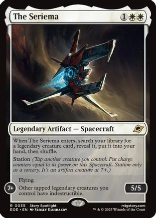 The Seriema (EOE-035) - Edge of Eternities Foil