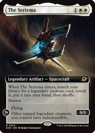 The Seriema (Extended Art) (EOE-323) - Edge of Eternities