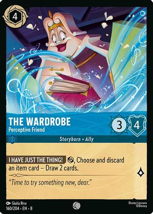 The Wardrobe - Perceptive Friend (160/204) - Reign of Jafar Cold Foil
