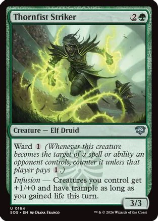 Thornfist Striker (SOS-164) - Secrets of Strixhaven Foil