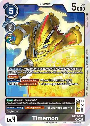Timemon (BT21-059) - World Convergence