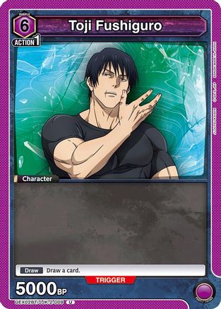 Toji Fushiguro (009) (UEX02BT/JJK-2-009) - UEX02BT Jujutsu Kaisen Vol2