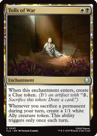 Tolls of War (TLA-245) - Avatar: The Last Airbender Foil