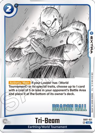 Tri-Beam (SB01-021) - Manga Booster 01