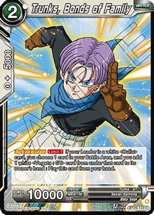 Trunks, Bonds of Family (BT29-123) - Fearsome Rivals