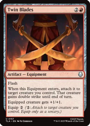Twin Blades (TLA-157) - Avatar: The Last Airbender