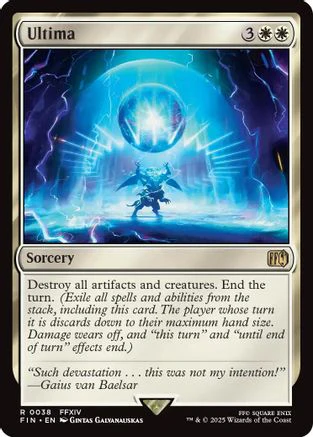 Ultima (FIN-038) - FINAL FANTASY Foil