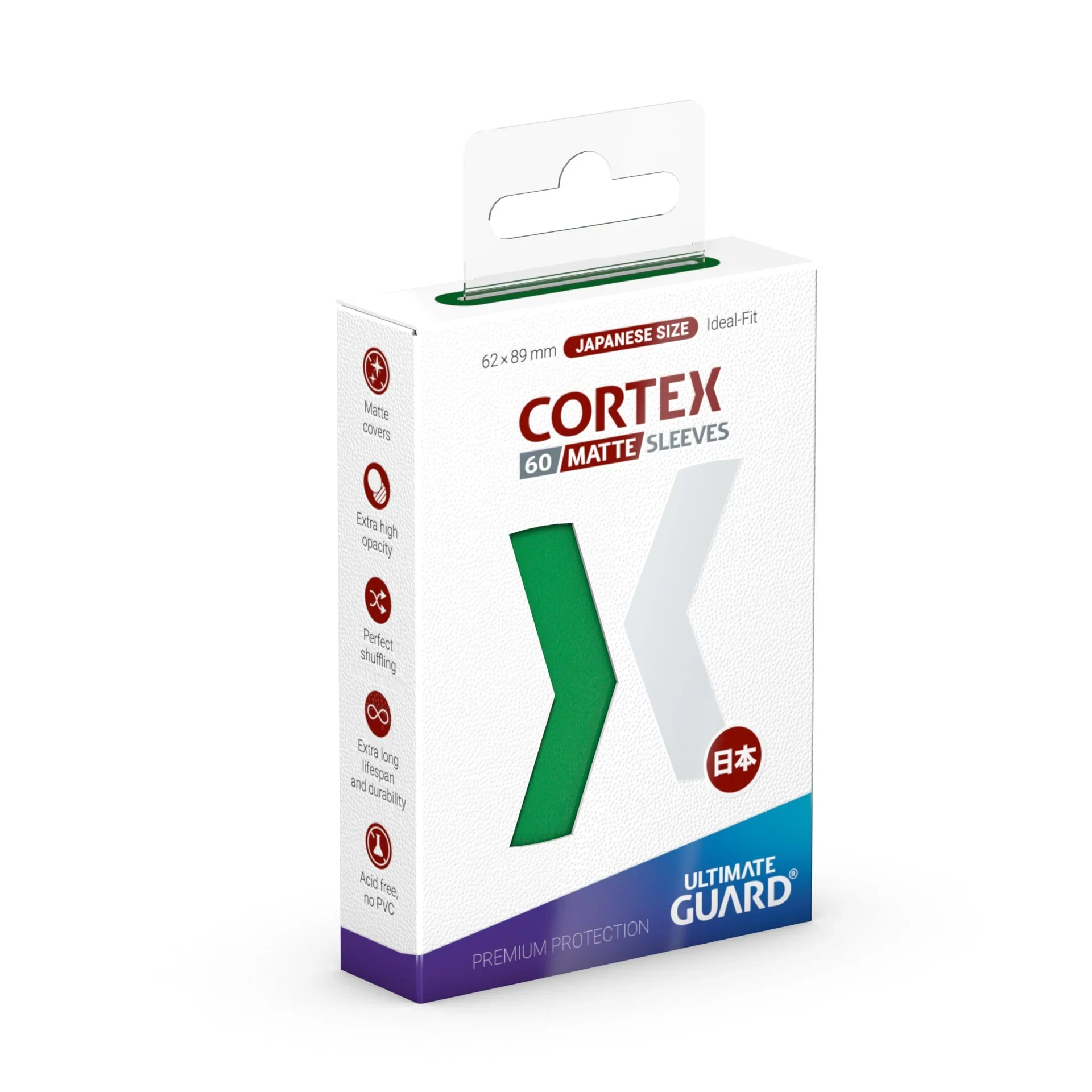 Ultimate Guard - Cortex Matte Sleeves - Japanese Size - 60ct - Various Colours - Image 6