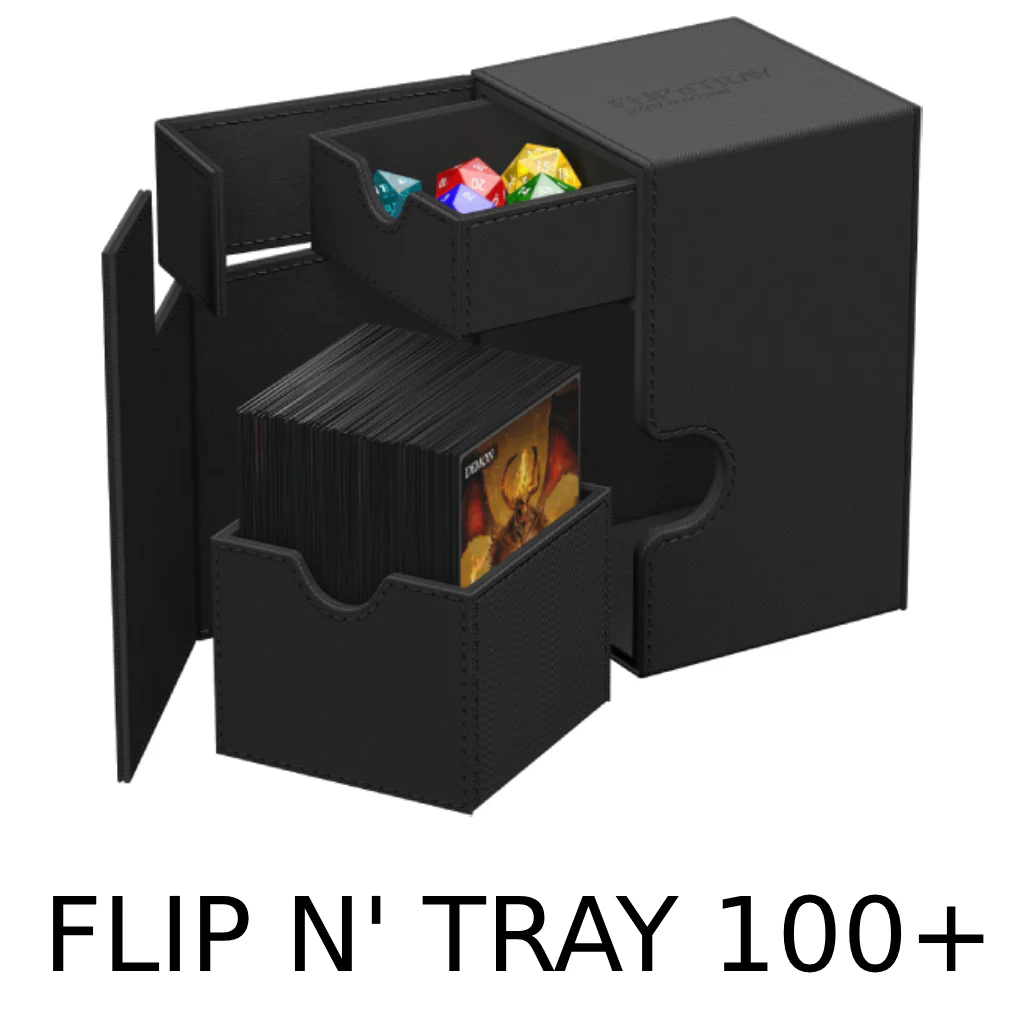 Ultimate Guard - Flip n' Tray 100+ - Monocolour (Various Colours)