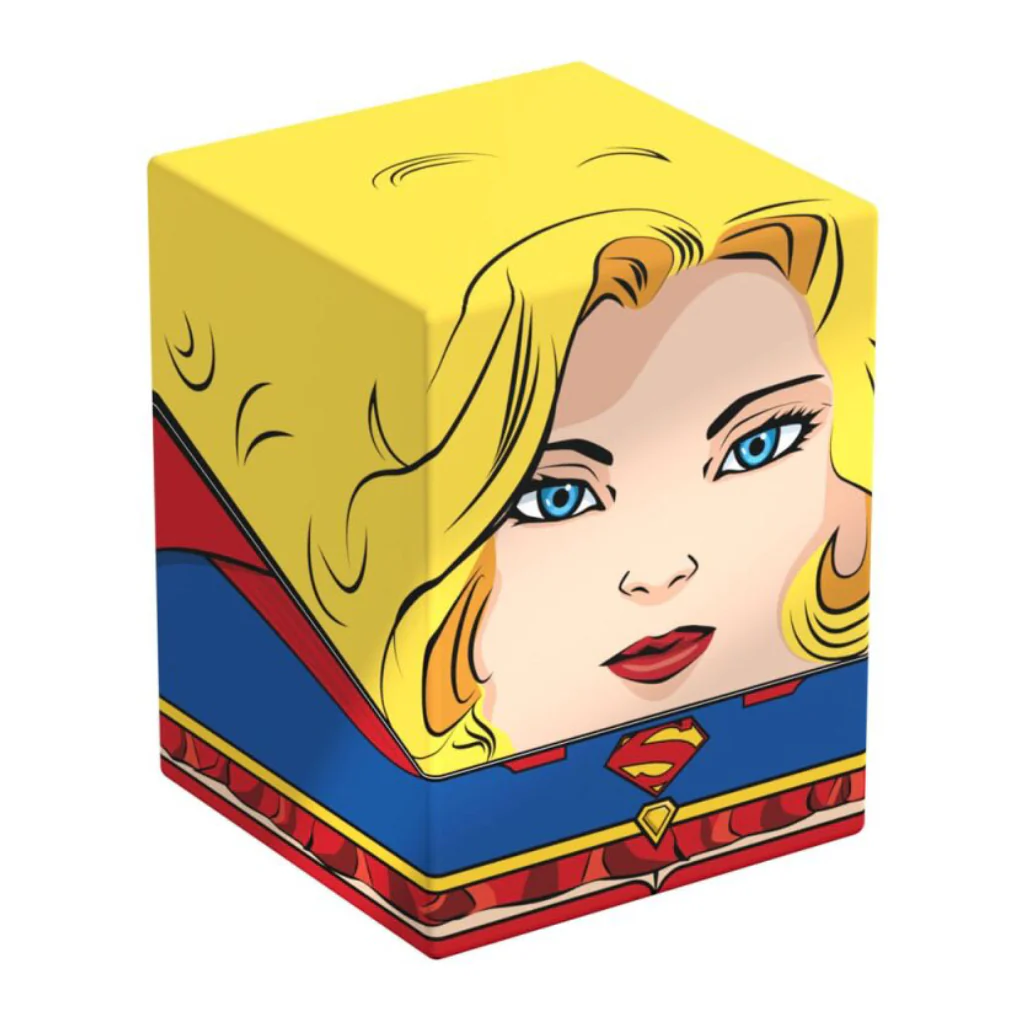 Ultimate Guard - Squaroes 100ct Deck Box - Justice League - Supergirl