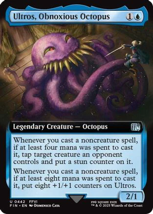Ultros, Obnoxious Octopus (Extended Art) (FIN-442) - FINAL FANTASY