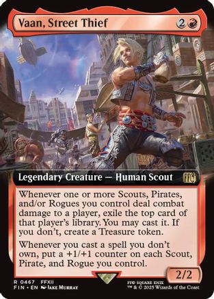 Vaan, Street Thief (Extended Art) (FIN-467) - FINAL FANTASY