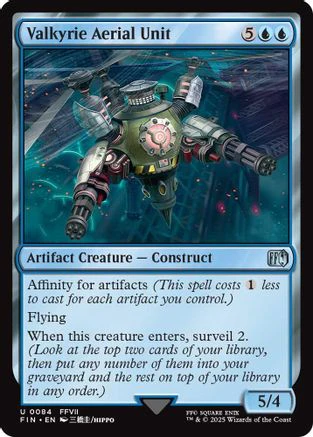 Valkyrie Aerial Unit (FIN-084) - FINAL FANTASY Foil
