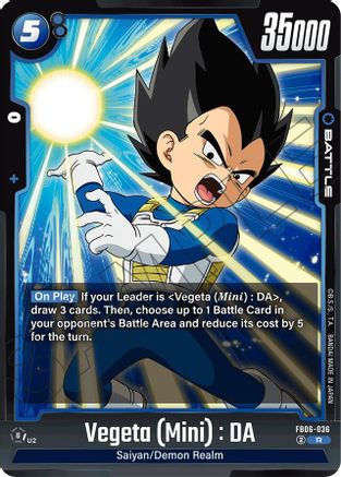 Vegeta (Mini) : DA - FB06-036 (FB06-036) - Rivals Clash