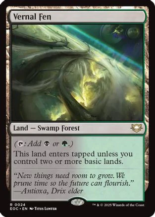 Vernal Fen (EOC-024) - Commander: Edge of Eternities