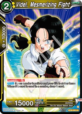Videl, Mesmerizing Fight (BT28-090) - Prismatic Clash