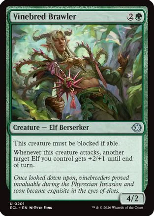 Vinebred Brawler (ECL-201) - Lorwyn Eclipsed
