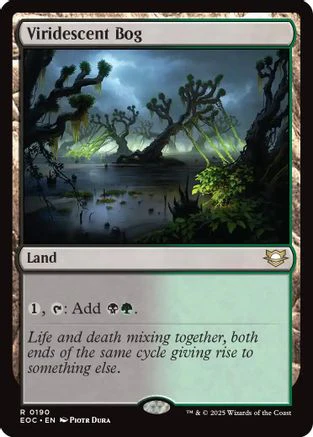 Viridescent Bog (EOC-190) - Commander: Edge of Eternities