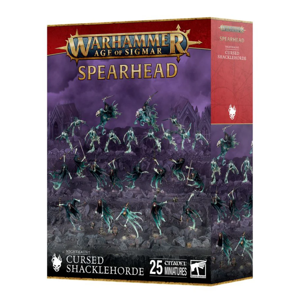 Warhammer: Age of Sigmar - Nighthaunt – Cursed Shacklehorde - Spearhead