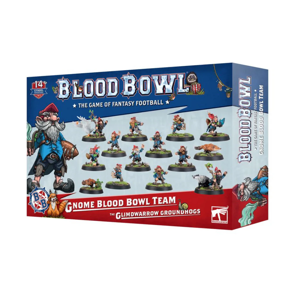 Warhammer - Gnome Blood Bowl Team: The Glimdwarrow Groundhogs