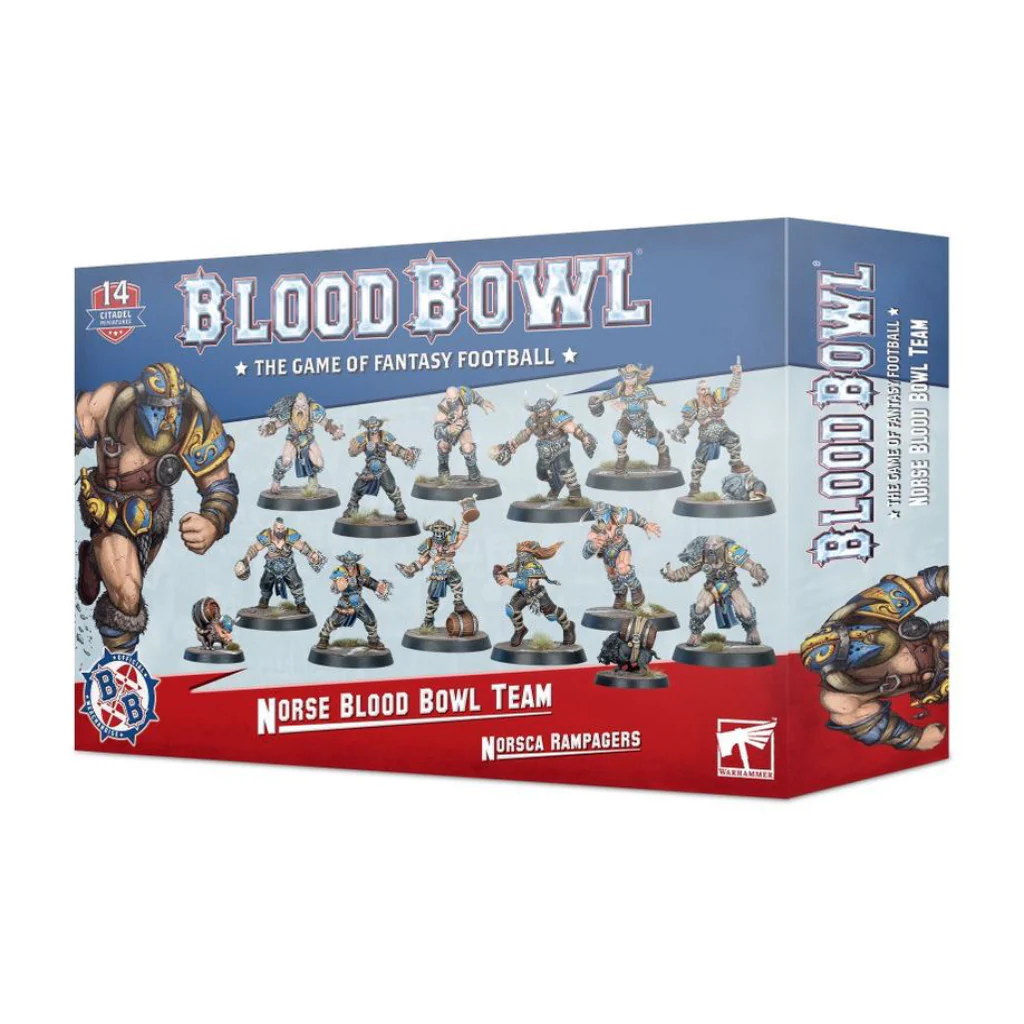 Warhammer - Norse Blood Bowl Team: Norsca Rampagers