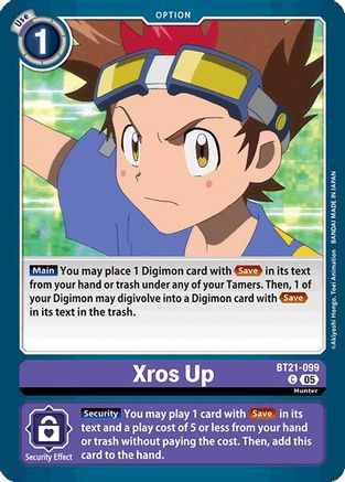 Xros Up (BT21-099) - World Convergence