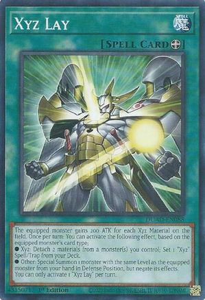 Xyz Lay (DUAD-EN088) - Duelist's Advance 1st Edition