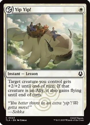 Yip Yip! (TLA-043) - Avatar: The Last Airbender Foil
