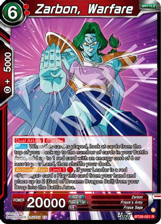 Zarbon, Warfare (BT28-021) - Prismatic Clash