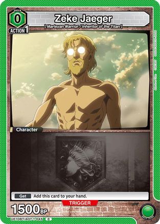 Zeke Jaeger (UE10BT/AOT-1-045) - UE10BT Attack on Titan